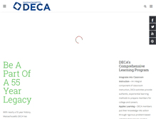 Tablet Screenshot of massdeca.org